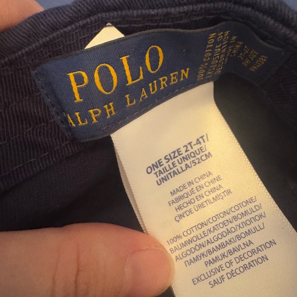 RALPH LAUREN Toddler Boy Hat - Picture 3 of 4